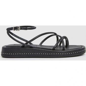 Sandalias de cuña de mujer con cierre de pulsera