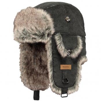Barts Rib Bomber Trapper Hat - Army Olive - One Size
