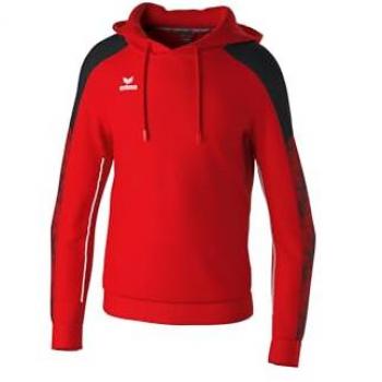 Erima Evo Star Junior Hoodie Red/Black 152 cm