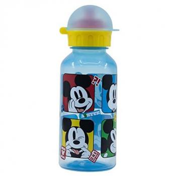 Botella Infantil Reutilizable de Aluminio Mickey Mouse Fun 370 ml
