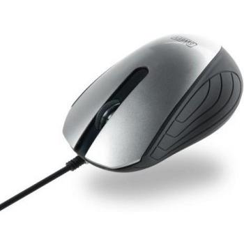 Sweex MI081 - Ratón (USB, Plata, Oficina, PC, Óptico, Rueda)