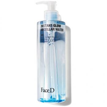 Agua Micelar Rostro y Ojos Face D - Instant Glow 400 Ml