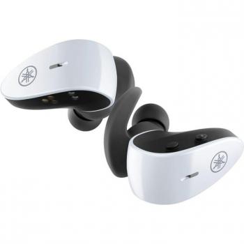 Yamaha TW-ES5A True Wireless Sports Earbuds - White Active Fit Edition