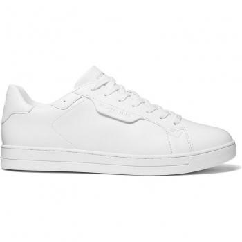 Michael Kors Men's Keating Leather Sneakers - White, Size 9 US