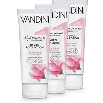 Loción Corporal VANDINI HYDRO Flor de Magnolia y Leche de Almendras, 200 ml