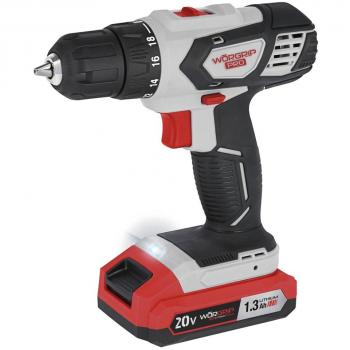 Taladro Atornillador WORGRIP 20V Batería 1.3Ah | 18+1 Posiciones