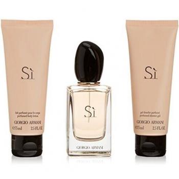 Armani Set Sí EDP 50 ml + Gel de ducha 75 ml + Loción corporal 75 ml