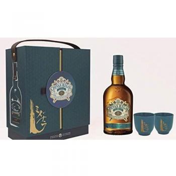 Chivas Regal Mizunara Whisky Japonés de Mezcla Premium + Pack regalo 2 vasos - 700 ml