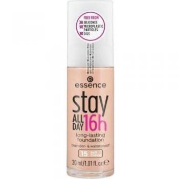 Essence Stay All Day 16H Long-Lasting Foundation - Shade 40 Soft Almond, 30ml