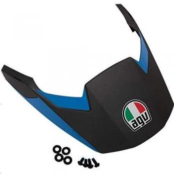 AGV Peak AX9 Antártica I MATT BLACK/CYAN