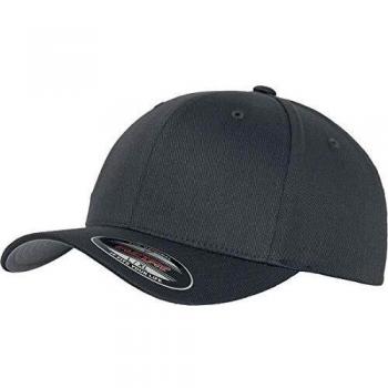 Flexfit Cap - Wooly Combed - Dark Grey - Unisex - Size: XXL (62-63 cm)