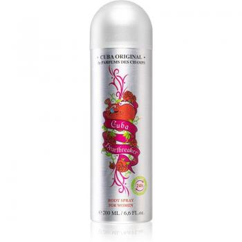 Fragancia Corporal Cuba Heartbreaker 200 ml Desodorante En Spray Para Mujer 200 Ml