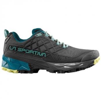 Zapatillas de Senderismo La Sportiva Akyra II GORE-TEX para Mujer Carbon / Juniper EU 37