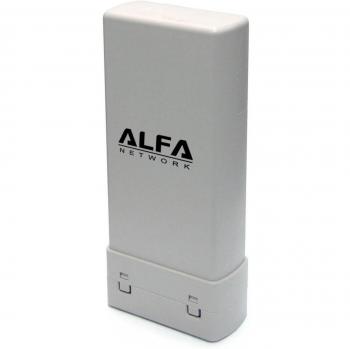 Alfa network - Antena con Caja estanca ubdo-24 - Externo -ip65-10dbi+-1dbi - 2.4ghz - Resistente al Agua