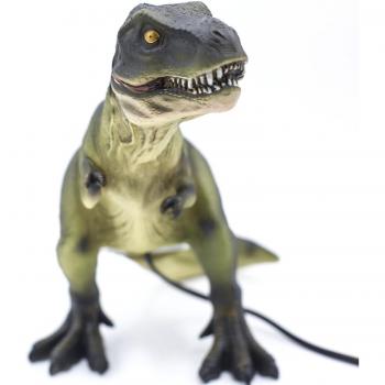 Amazlab Dino1 Dinosaur T-Rex Bedside Lamp / Night Light LED Table Lamp Retro Style, Warm White Glow, USB or Battery Powered, 4 Hours Timer ...
