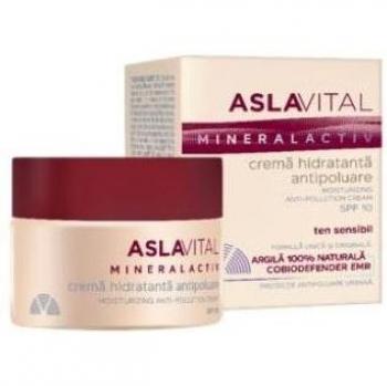 Aslavital Crema Hidratante Anticontaminación SPF10 50ml