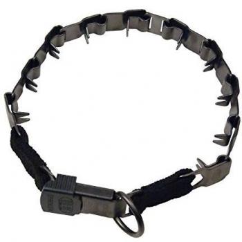 Sprenger 5005001066 Collar de Adiestramiento Neck-Tech con Púas y Cierre Lock de Acero Inoxidable Negro
