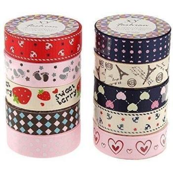 10x Washi Encaje De Raso Papel Pegajoso Enmascaramiento Adhesiva De Bricolaje Cinta De álbum De Recortes