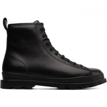 Boots Camper Brutus, Lace-up Boots, male, Black, Size: 8 US Men's Casual Shoes