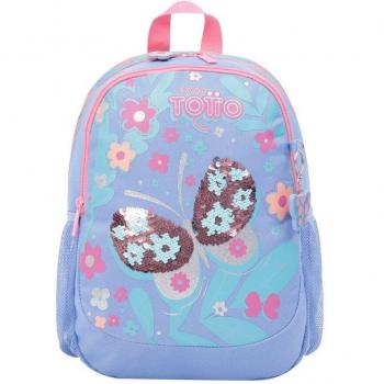 TOTTO Mochila Escolar Pequeña Magic Garden-2JUS