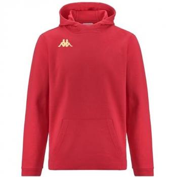 Sudadera Kappa Con Cremallera Giordizi Para Niños - Forro Polar y Medias KAPPA4SOCCER GIORDIZI ROJAS