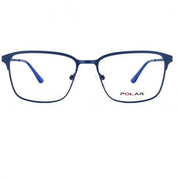Polar 517 With Clip-On 20 Gafas Recetadas para Hombre Azules con Armazones de 53