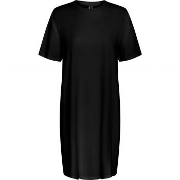 Women's Loose Fit T-Shirt Dress Pieces Ria in Black, XS