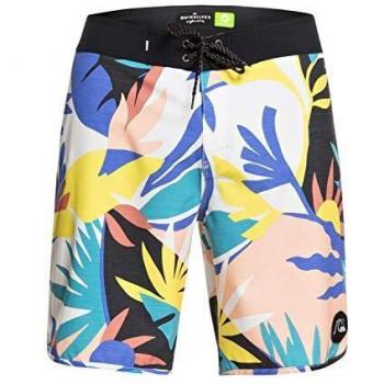 Quiksilver Highline Tijuana 19 - Boardshorts para Hombre Boardshort, Hombre, Snow White, 30