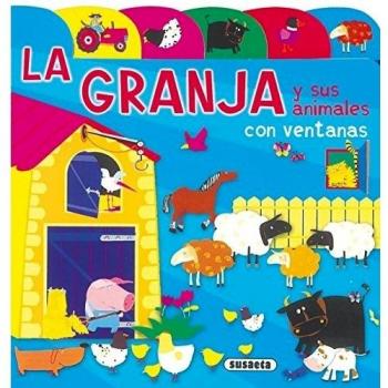 Granja Y Sus Animales Con Ventanas - Vv.aa.