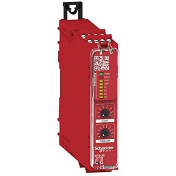 Módulo de seguridad Schneider Electric XPSUS32AP, categoría 4, 48-230V, conexión por tornillo, relé de seguridad Preventa de 2 canales para parada de emergencia
