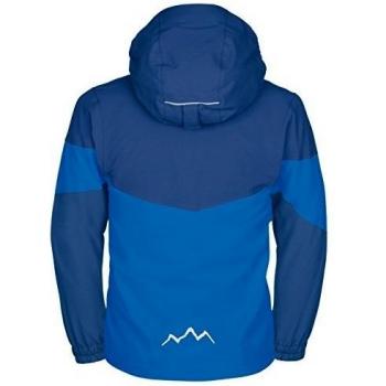 VAUDE Suricate 3-In-1 Jacket II - Chaqueta doble para niño, otoño/invierno, infantil, color hydro blue/Green, tamaño 2 años