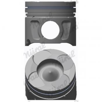 Pistón NÜRAL 87-114700-10 con características de alta calidad, diseñado para motores de automóviles, fabricado en material duradero, ideal para reemplazo en reparaciones de motor