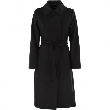Max Mara Women's Bcollag Wool Coat in Black, Size 36, 2426016202600