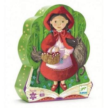 Puzzle Silueta Caperucita Roja