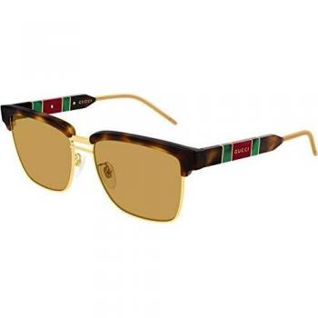 Gucci Stylish Sunglasses GG0603S Color 006 Brown Male Size: 56 MM