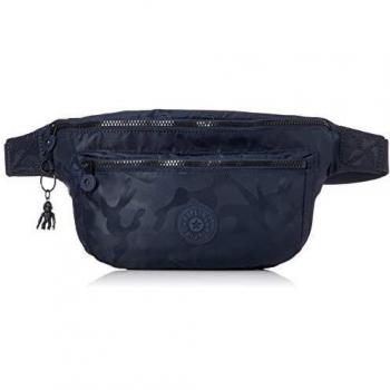 Kipling YASEMINA Riñonera, Mujeres, Satin Camo Blue