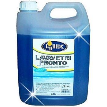 Lavavetros Lubex Pronto 5 Litros - Líquido Listo para Usar para Lavado de Ventanas de Autos y Vehículos
