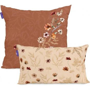 Funda de cojín HAPPYFRIDAY Wild flowers 50x50 + 50x30 cm
