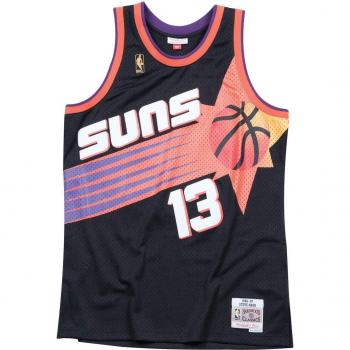 Phoenix Suns Steve Nash 1996 Hardwood Classics Alternate Swingman Jersey By Mitchell & Ness - Black - Mens