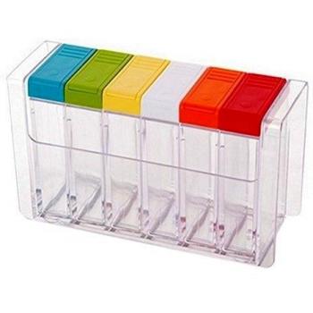 Tinksky 6-en-1 Botes para Especias Vinagreras Recipientes de Cocina