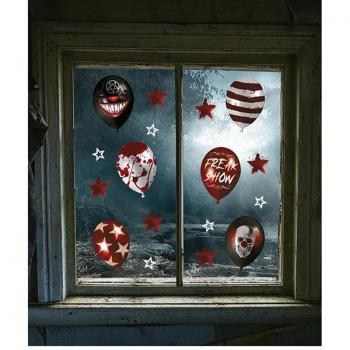 Guirca Ventana de Globos Evil hoja electroestática de 30x40 cm