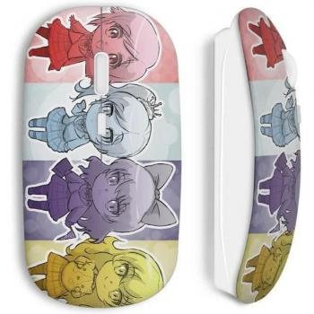 Ratón Inalámbrico MANIACASE Rwby Rojo USB Óptico