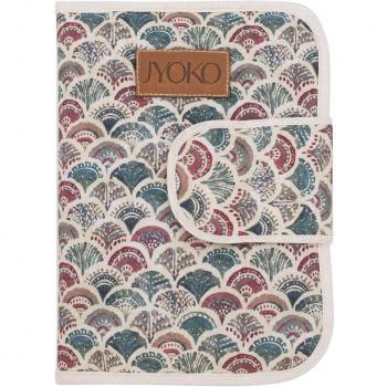 Portadocumentos Jyoko Shimabara Estampado Multicolor para Organizar y Clasificar