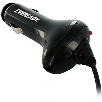Eveready LCHEVCCCMC6 - Cargador de coche, Micro USB