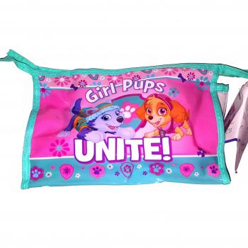 Paw Patrol - Bolsa de aseo  transparente Transparent, Rosa