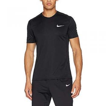 Nike M NK Dry Miler SS Camiseta, Hombre, Negro