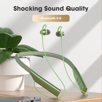 Auriculares Bluetooth Magnéticos Inalámbricos Deportivos con Cuello Colgante y Micrófono para Xiaomi y Huawei P30