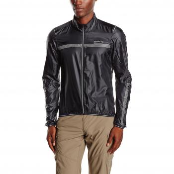 Craft – Chaqueta cortavientos para Feather Light, hombre, color Negro - negro, tamaño M