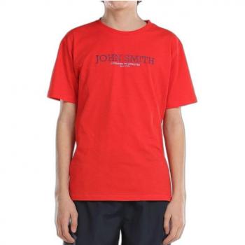 Camiseta de niños John Smith Efebo Rojo