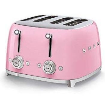 Smeg 770926339 Tostador, Rosa